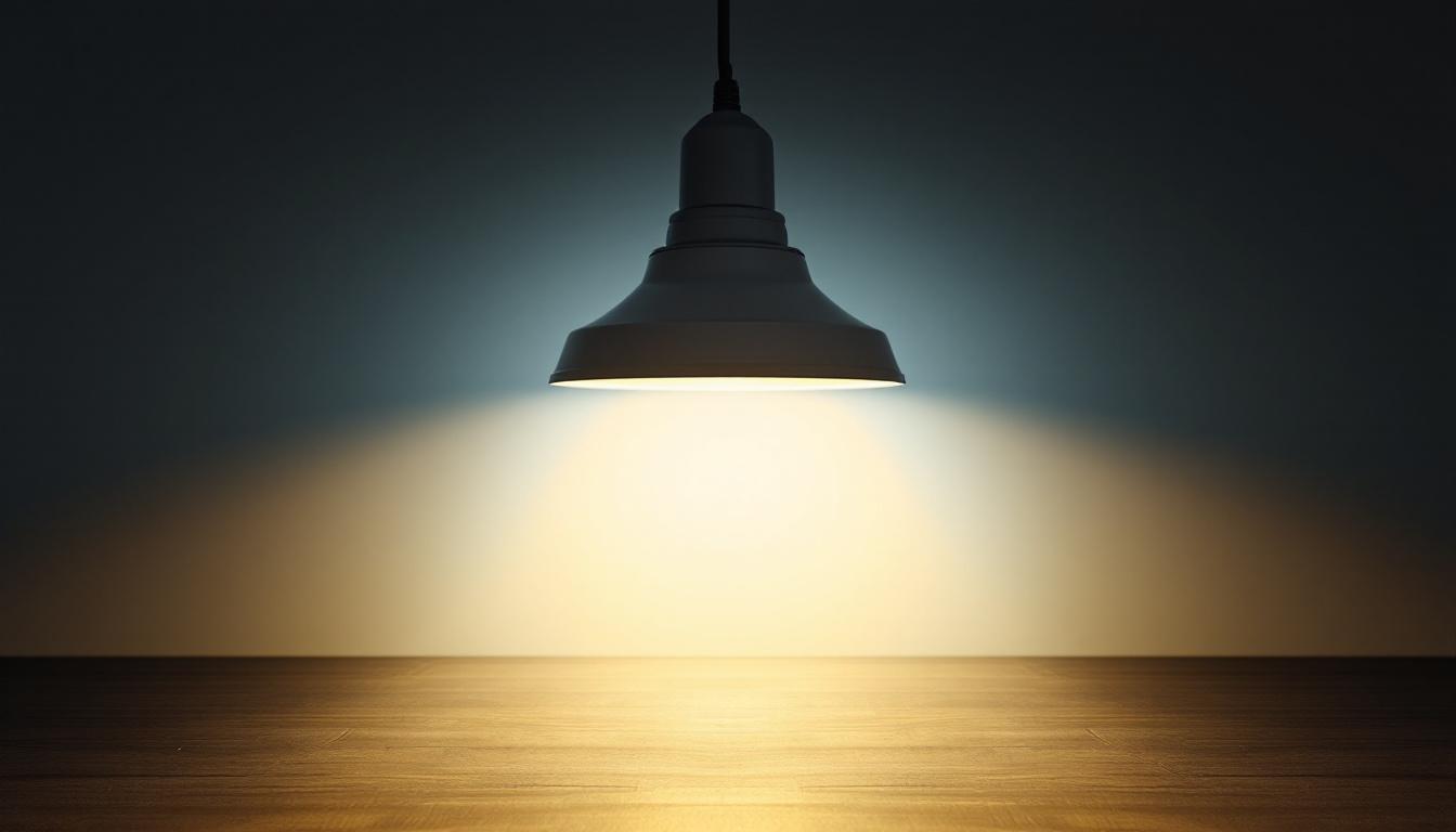 A photograph of a 400-watt metal halide lamp in a well-lit environment