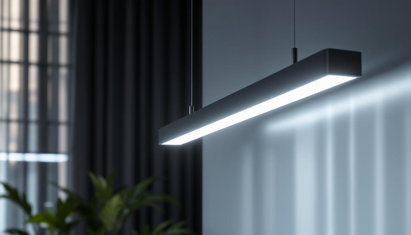 Linear Led Suspended: How It Relates to Electrical Load and Power  Consumption - PacLights, image size:1344x768