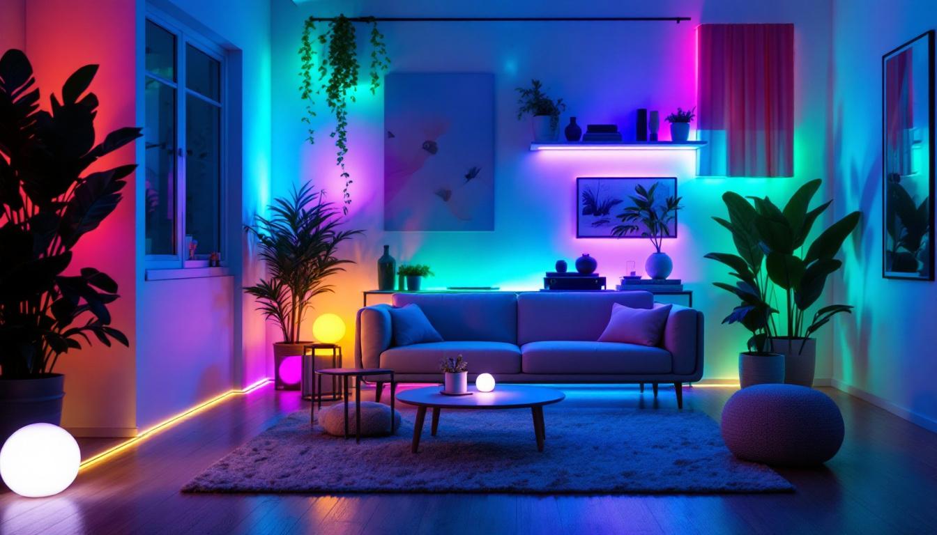 A photograph of a vibrant