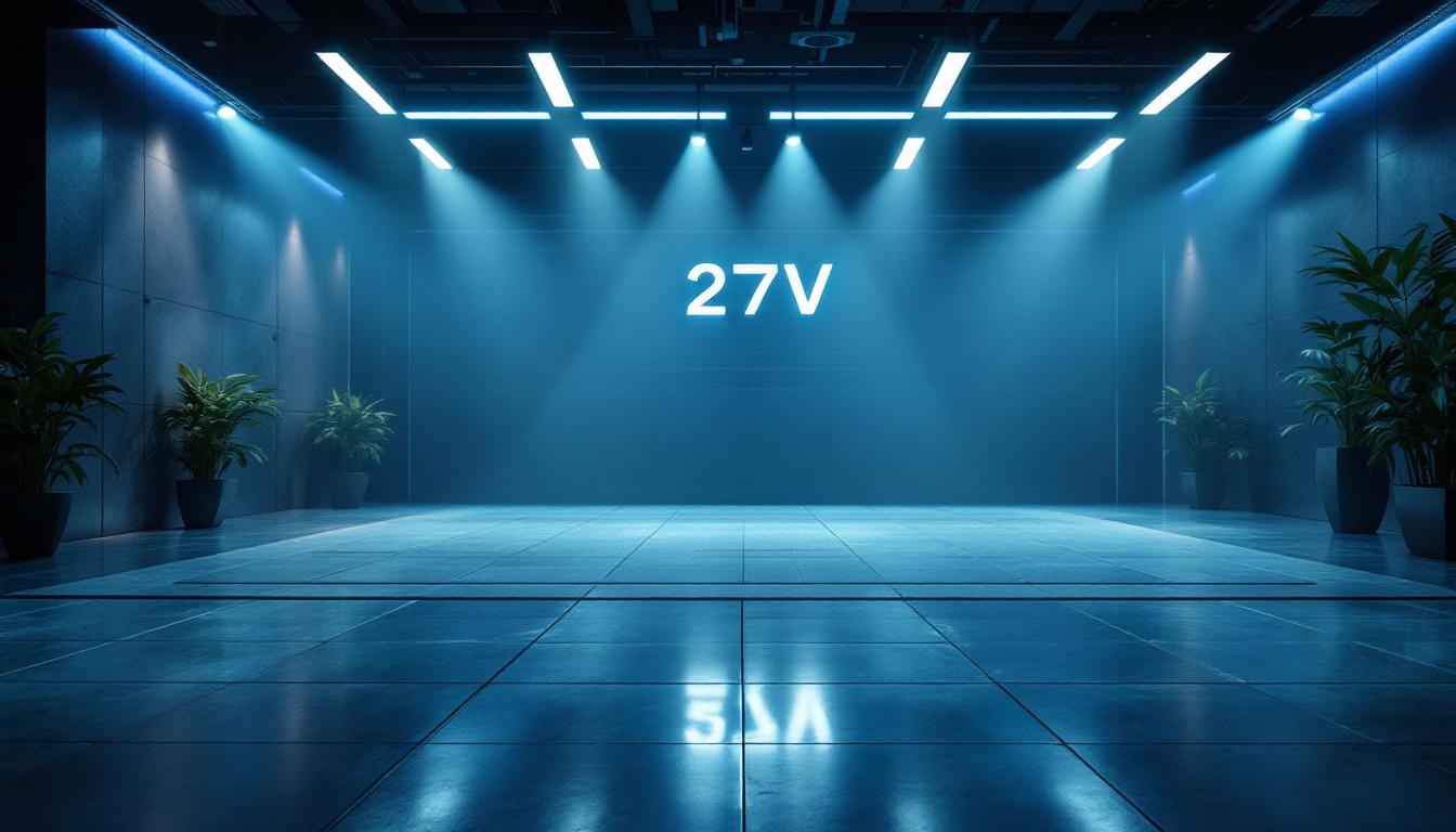 A photograph of a sleek