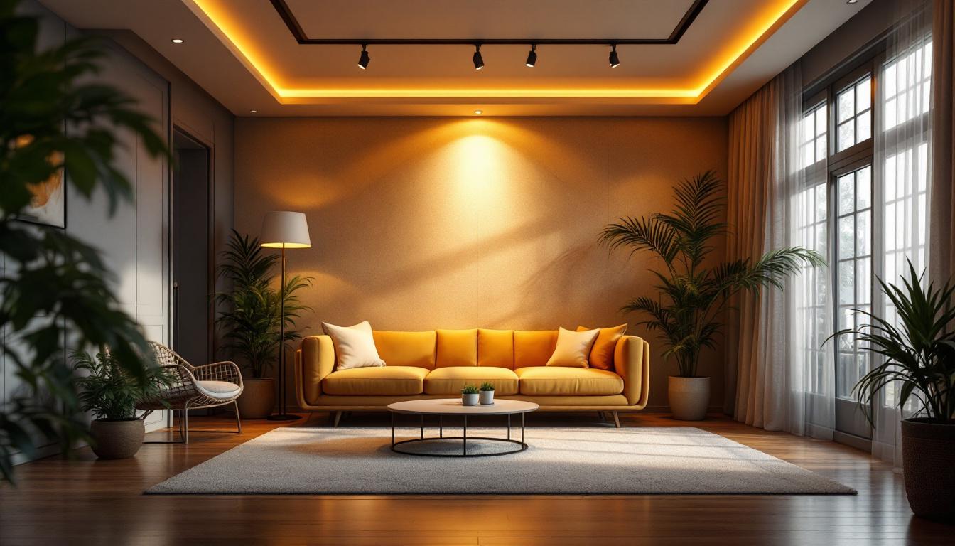 A photograph of a well-lit interior space showcasing the effects of 8 led can lights on the ambiance and clarity of the environment