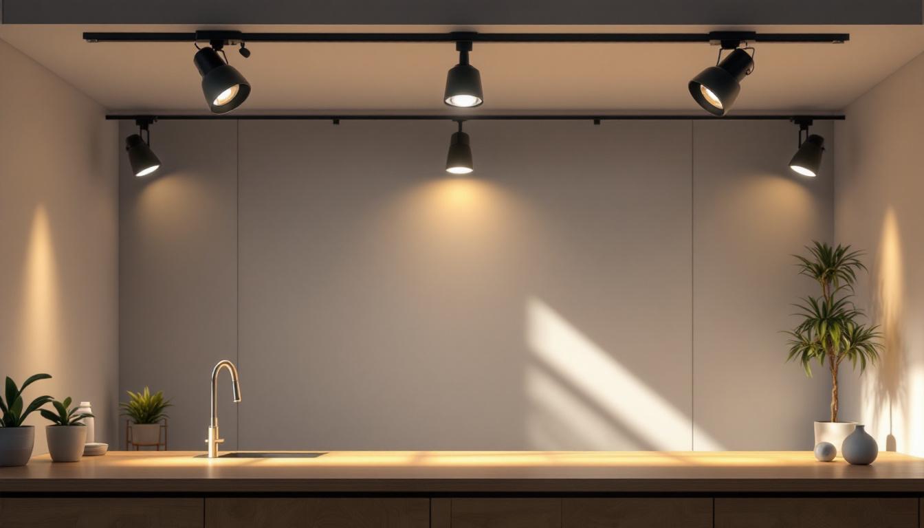 A photograph of a well-designed interior space featuring various track light alternatives