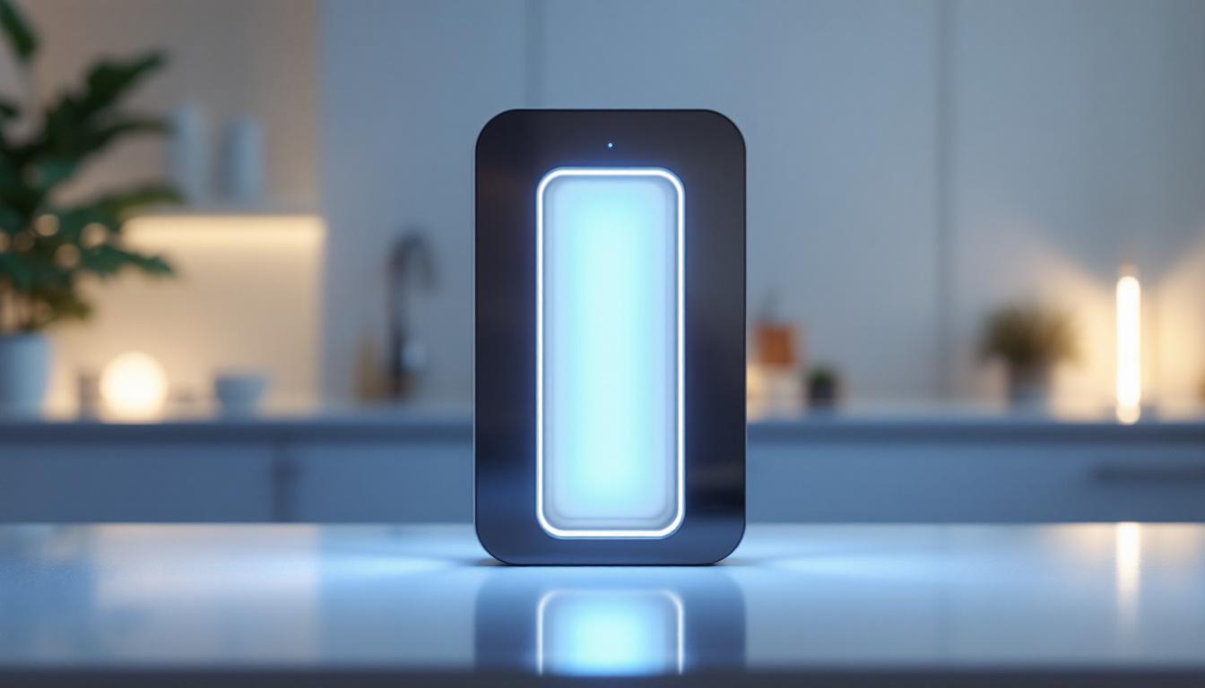 A photograph of a sleek