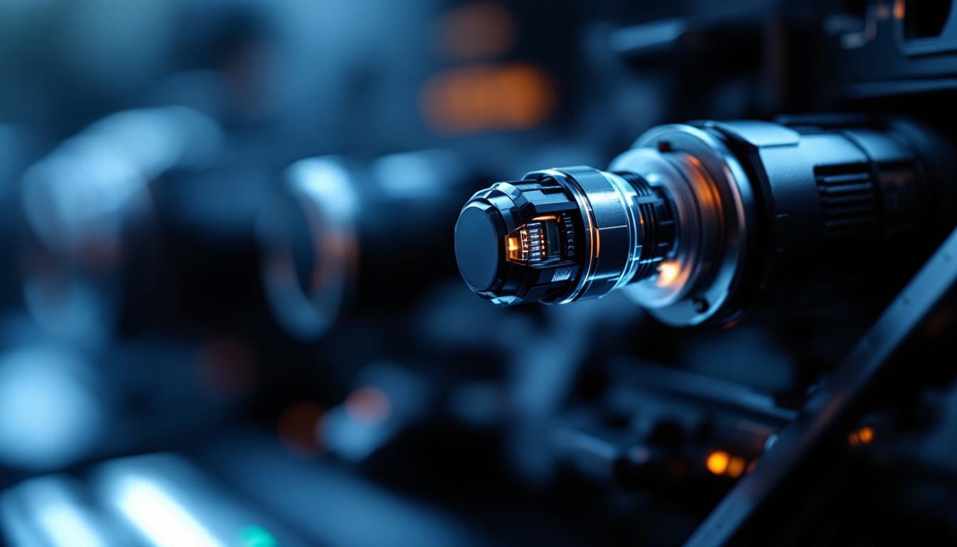 A photograph of a close-up of an automotive light sensor installed in a vehicle
