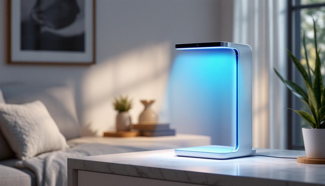A photograph of a sleek