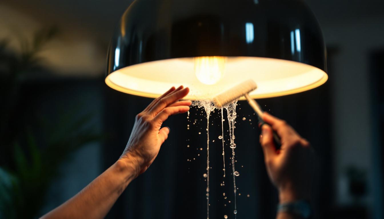 A photograph of a well-lit