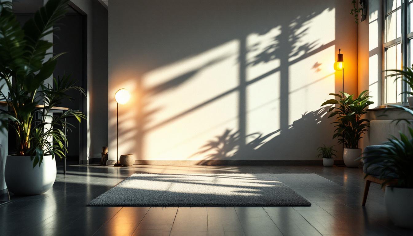 A photograph of a beautifully lit 4-foot wide space