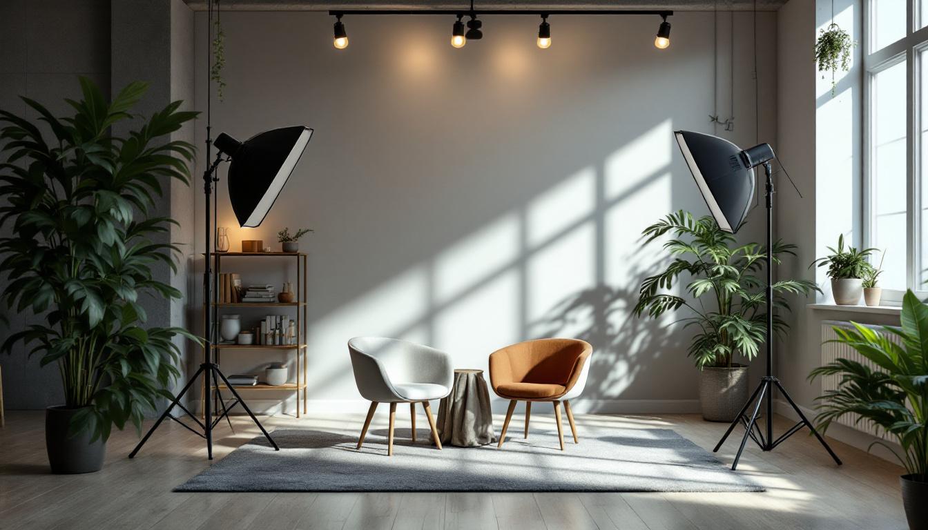A photograph of a well-designed lighting setup in an interior space