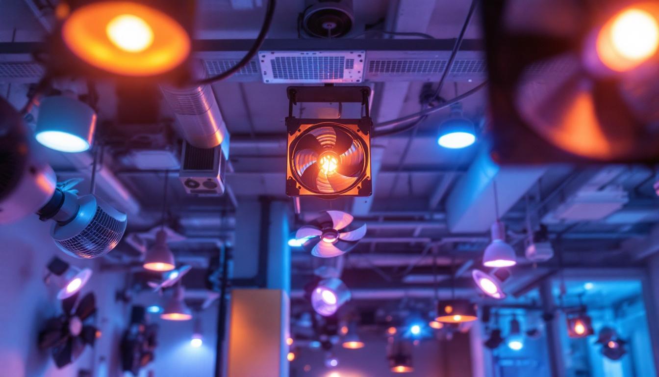 A photograph of a well-designed lighting installation in an architectural space