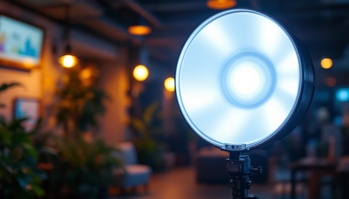 A photograph of a brightly lit indoor or outdoor space showcasing the vibrant illumination of a 400-watt metal halide lamp