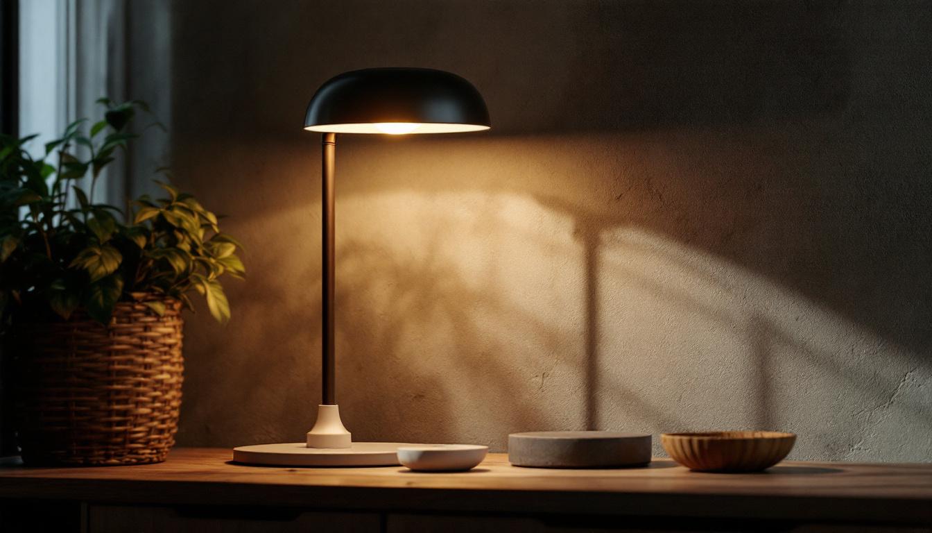 A photograph of a stylish lamp pot that showcases distinct industrial and commercial lighting designs