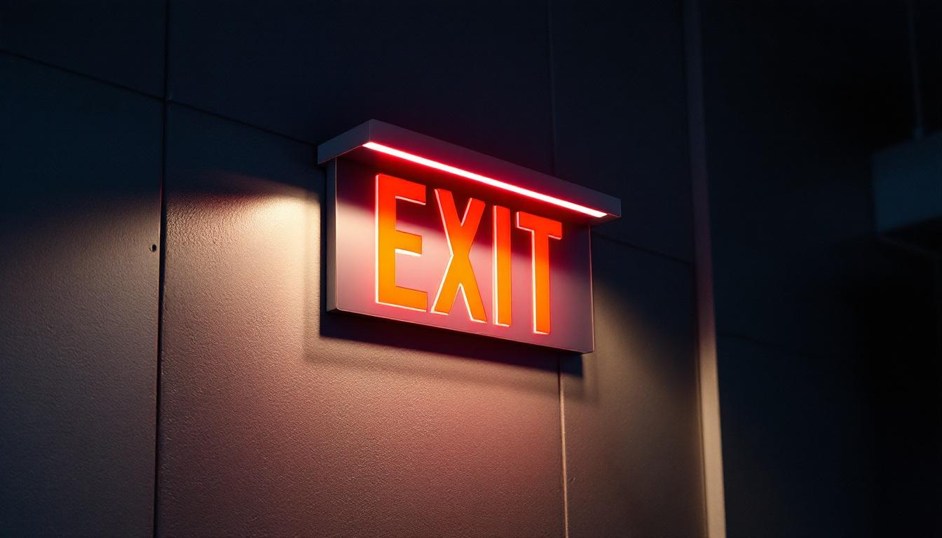 A photograph of a sleek