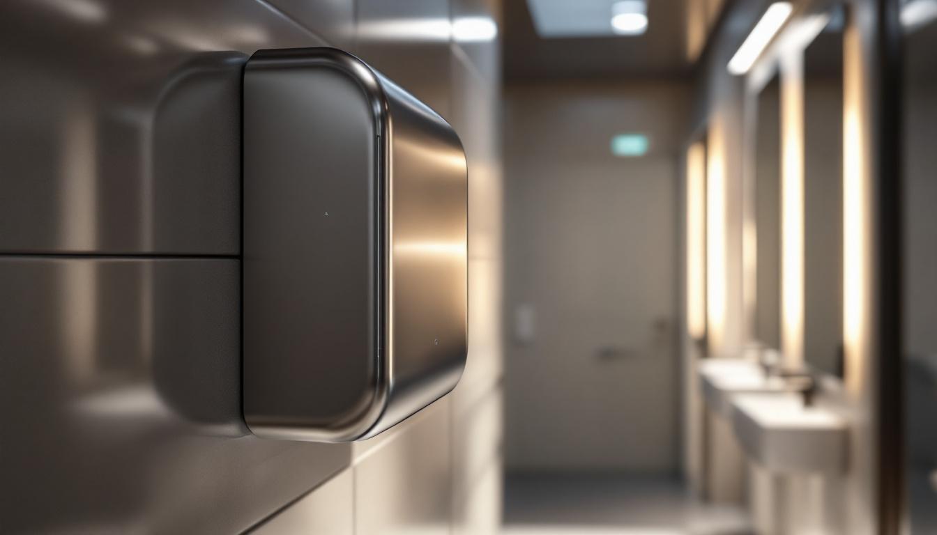 A photograph of a sleek