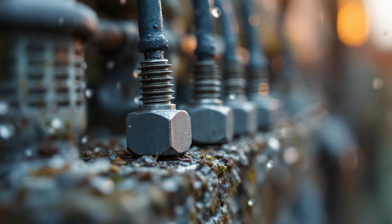 A photograph of a close-up shot of weatherproof wire nuts in use on an outdoor electrical installation
