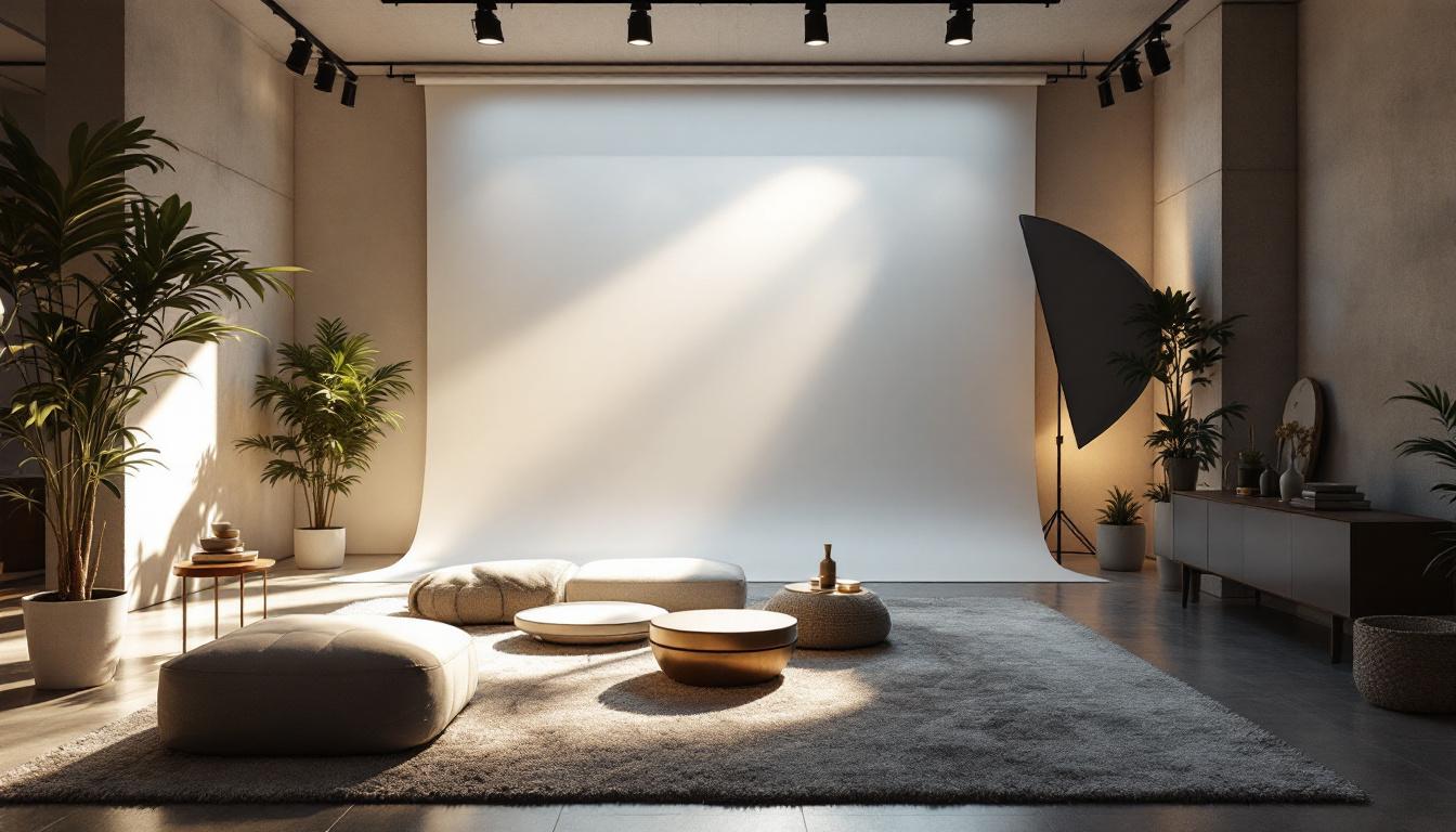 A photograph of a beautifully designed space showcasing both up and downlights in action