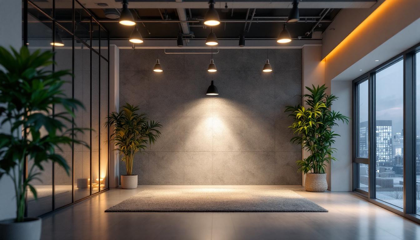 A photograph of a well-lit interior space featuring an 8-inch retrofit recessed light installation