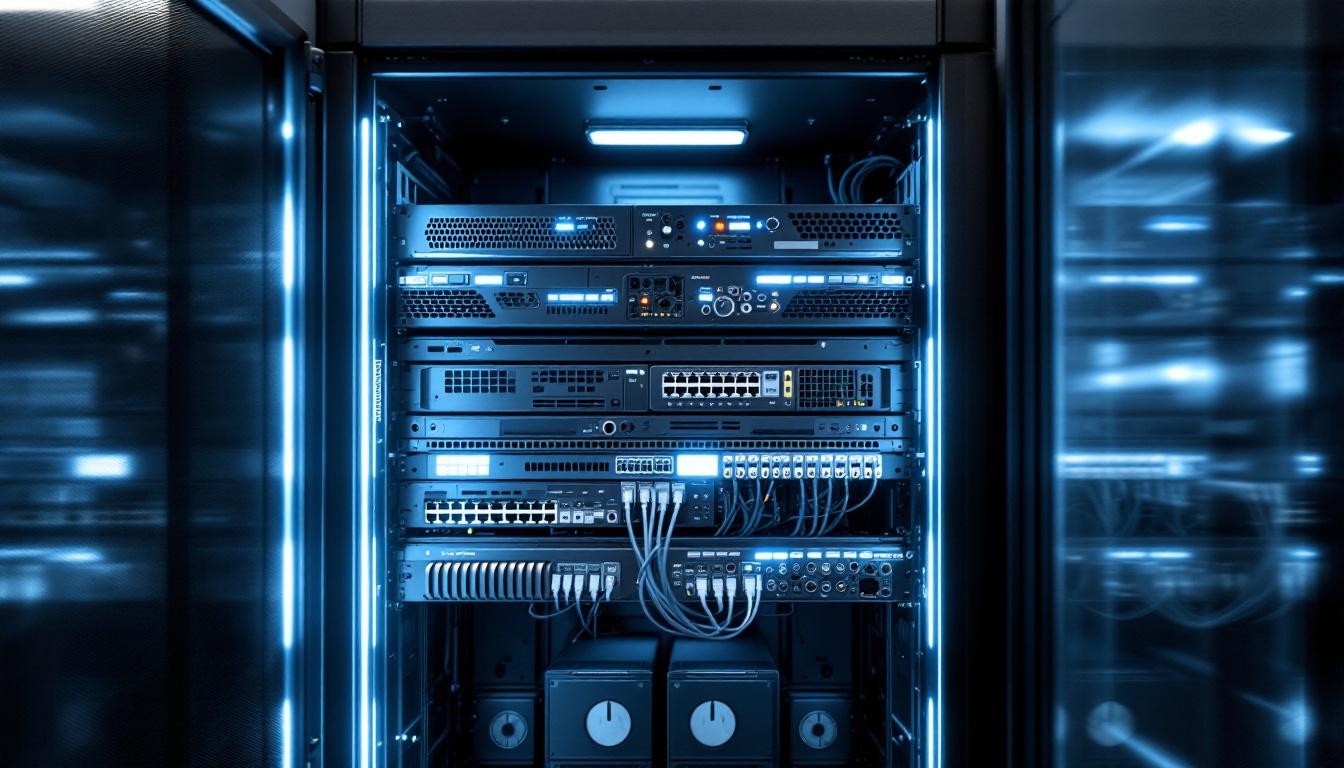 Cabinet Lighting Solutions for Server Equipment Inspection