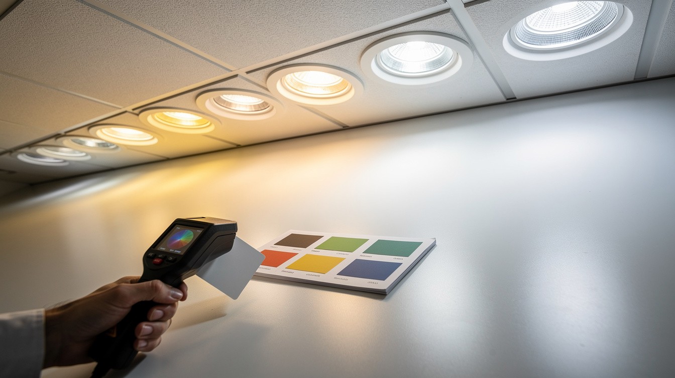 Commercial Downlights Color Quality: What to Look For