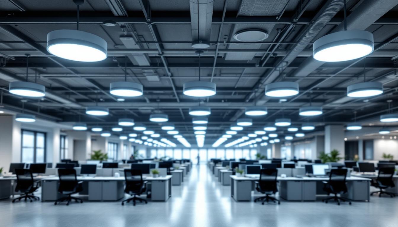 Cylinder Lights for Offices: Robust Illumination for Workspaces