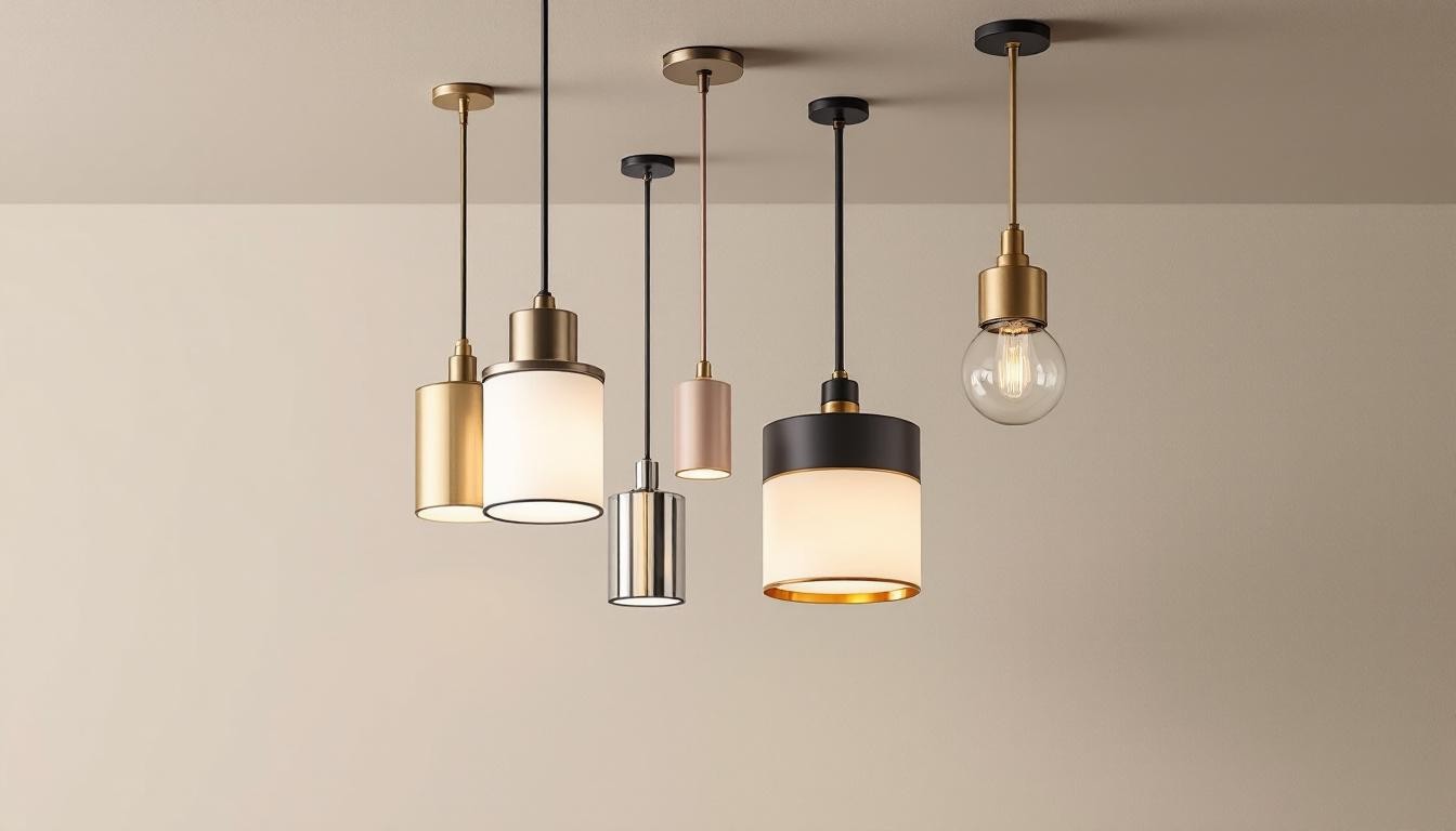 Cylinder Pendant Light Fixtures: Styles To Elevate Your Ceiling Showpiece