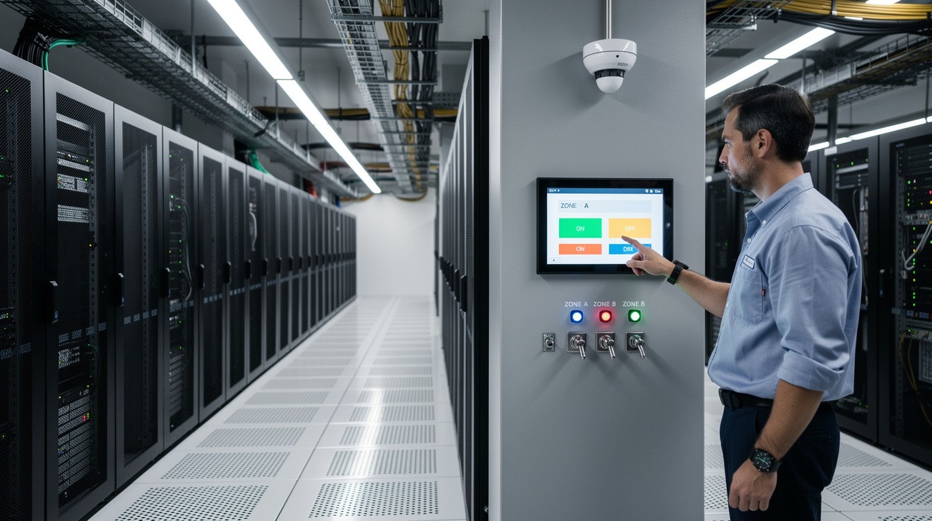 Datacenter Lighting Controls: Advanced Management for Uptime
