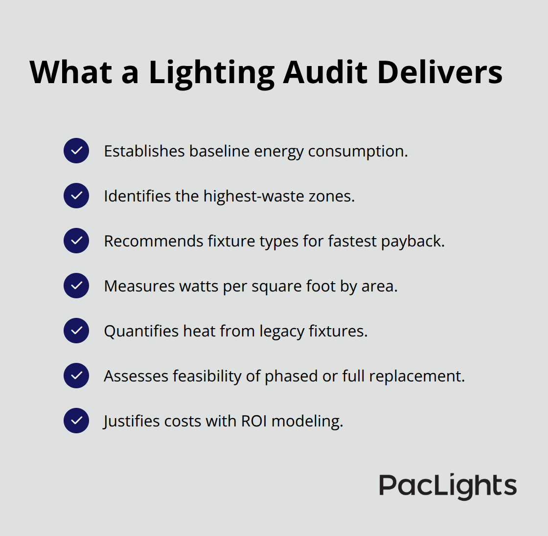 Key outcomes of a data center lighting audit - datacenter lighting retrofit