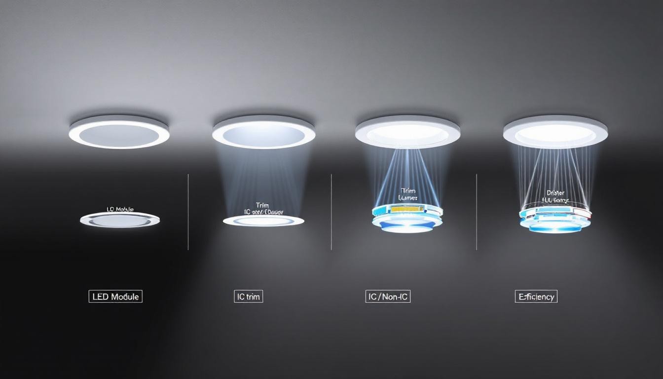 Downlight Flush Mount Options: Style and Efficiency Choices