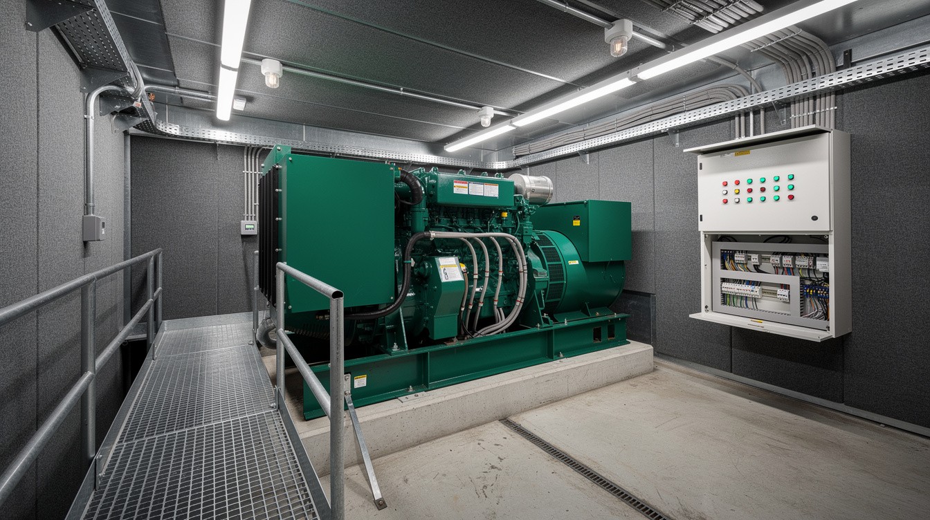 How to Specify Lighting for Datacenter Generator Enclosure