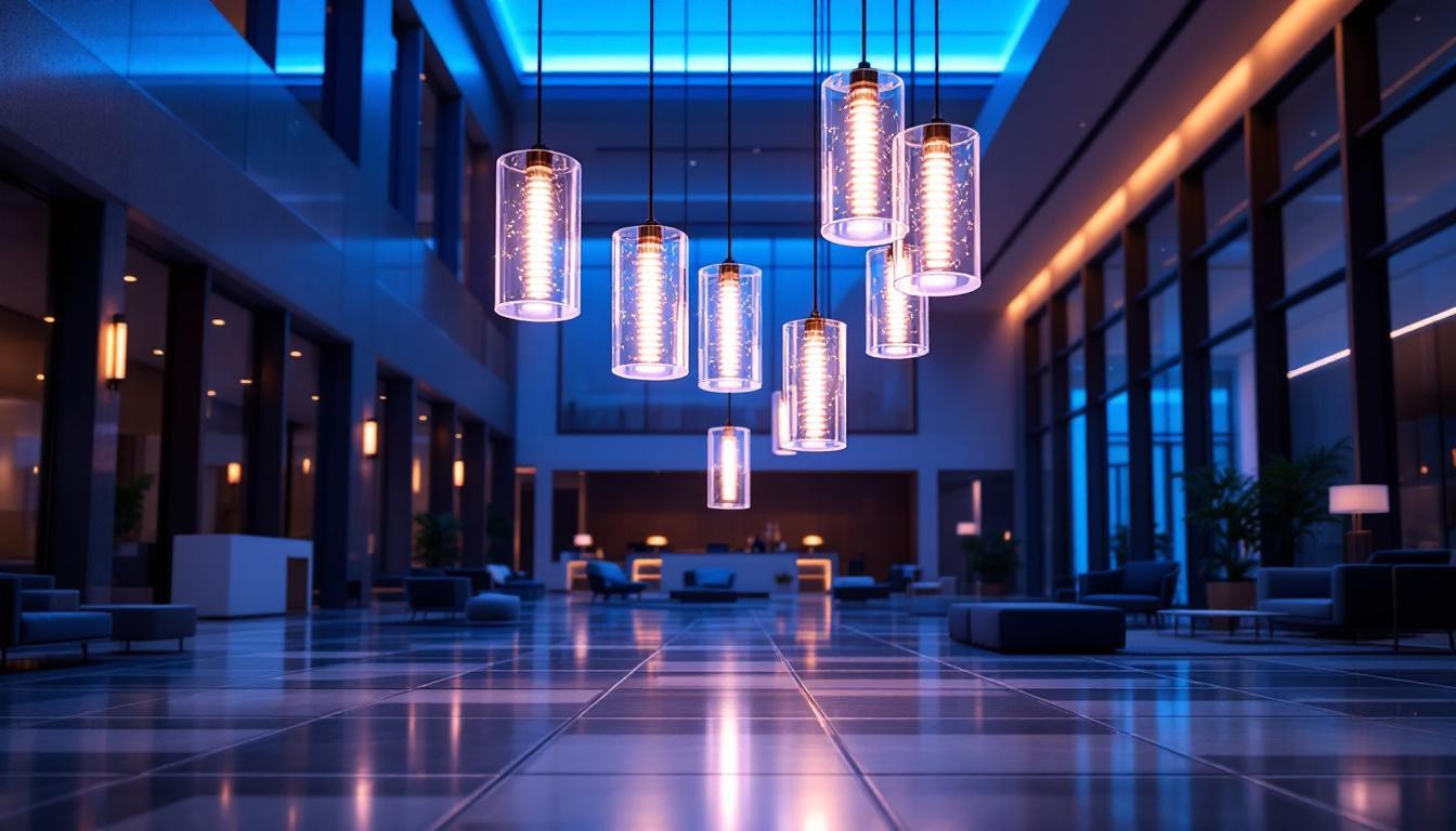 Glass Cylinder Pendant Lights: A Modern Statement For Lobbies And More