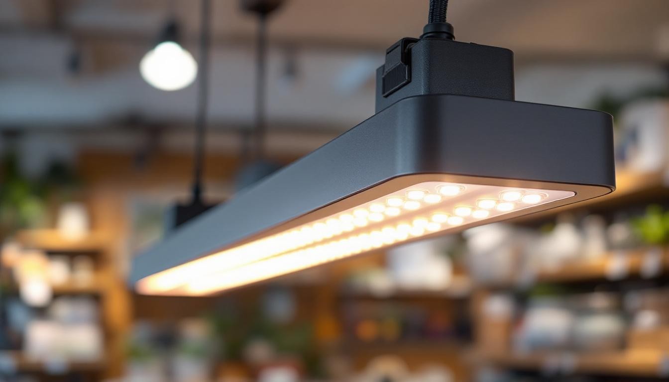 Lighting Question Answered: led light fixtures for shop