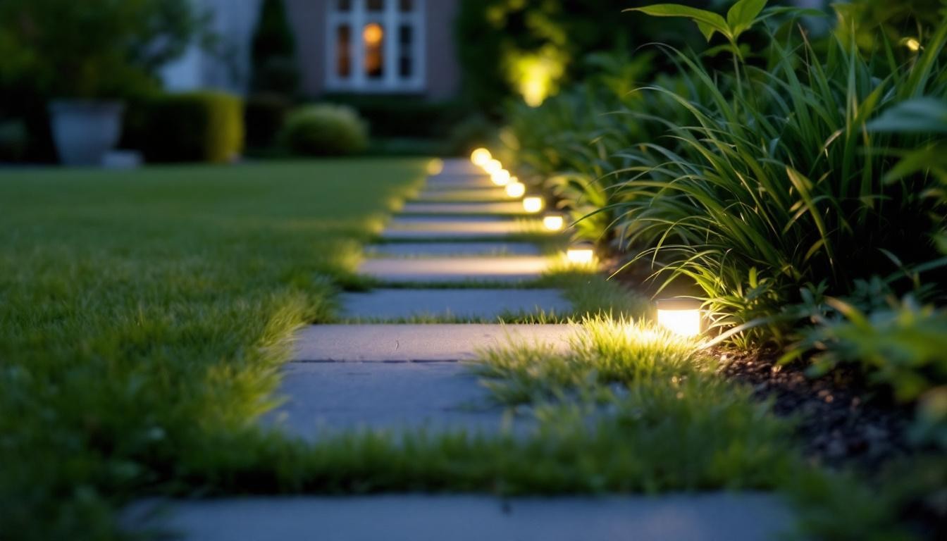 How to Design Linear Landscape Lighting for Your Yard