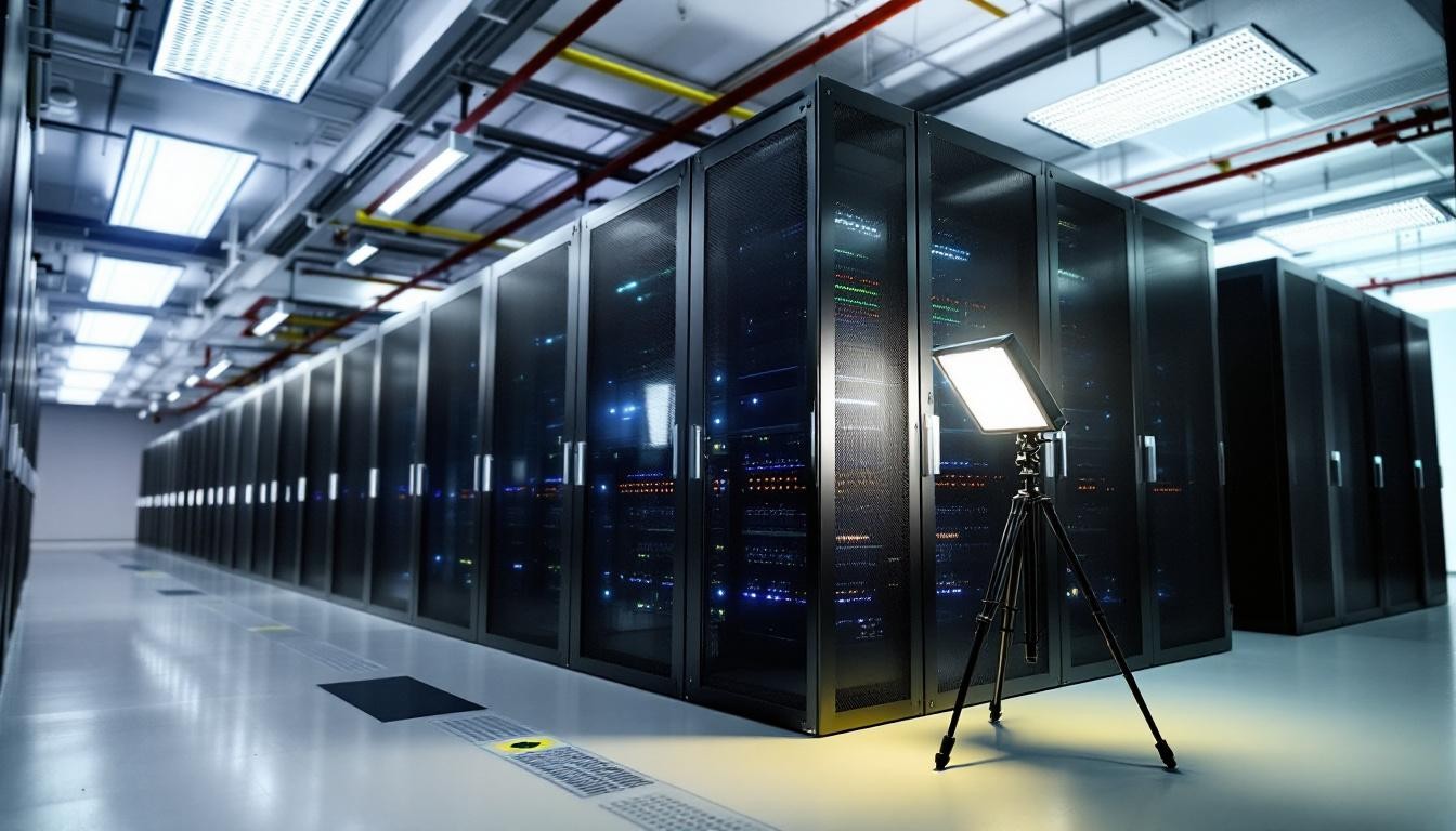 How to Implement Maintenance Lighting in Active Server Areas