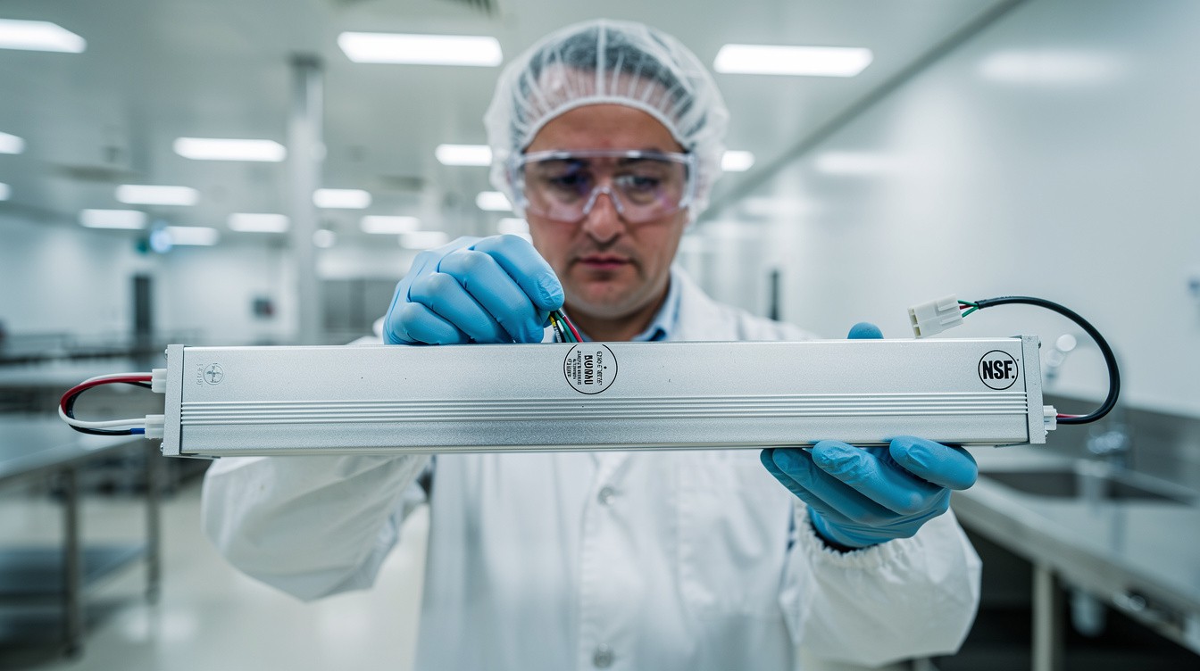 NSF Certification LED Lighting: What It Means for Your Facility