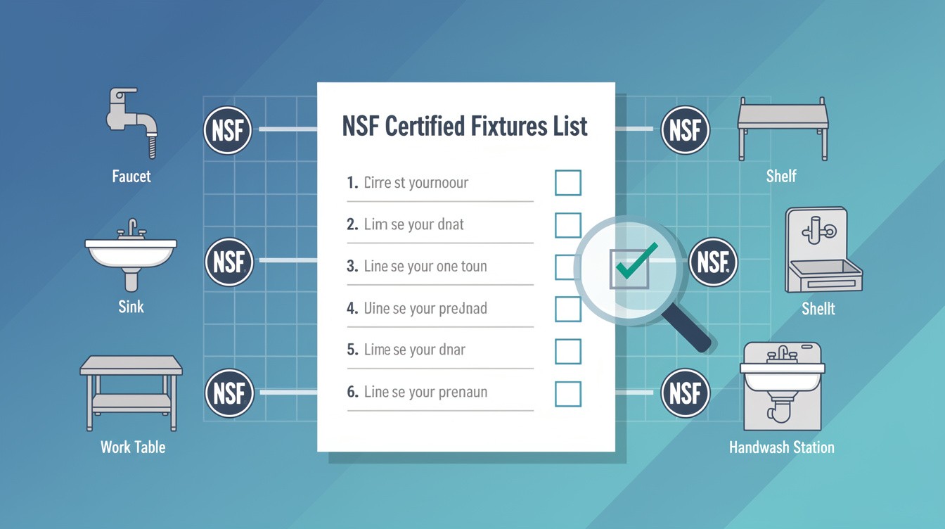 NSF Certified Fixtures List: What’s Included and Why It Helps