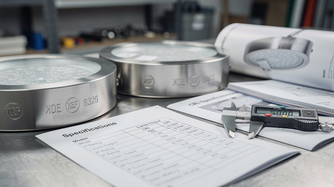 NSF Certified Lighting Options: Choosing the Right Fixtures for Your Space