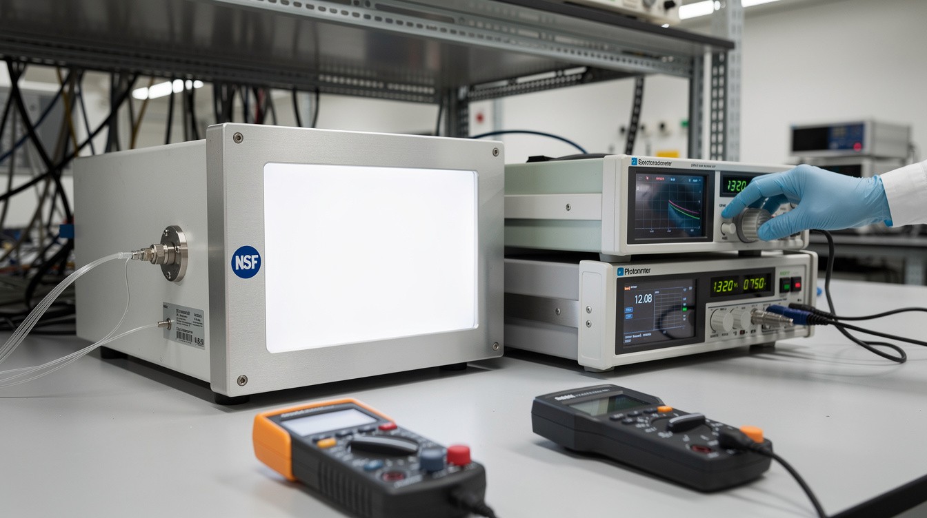 NSF Tested LED Lights: Verifying Reliability and Compliance