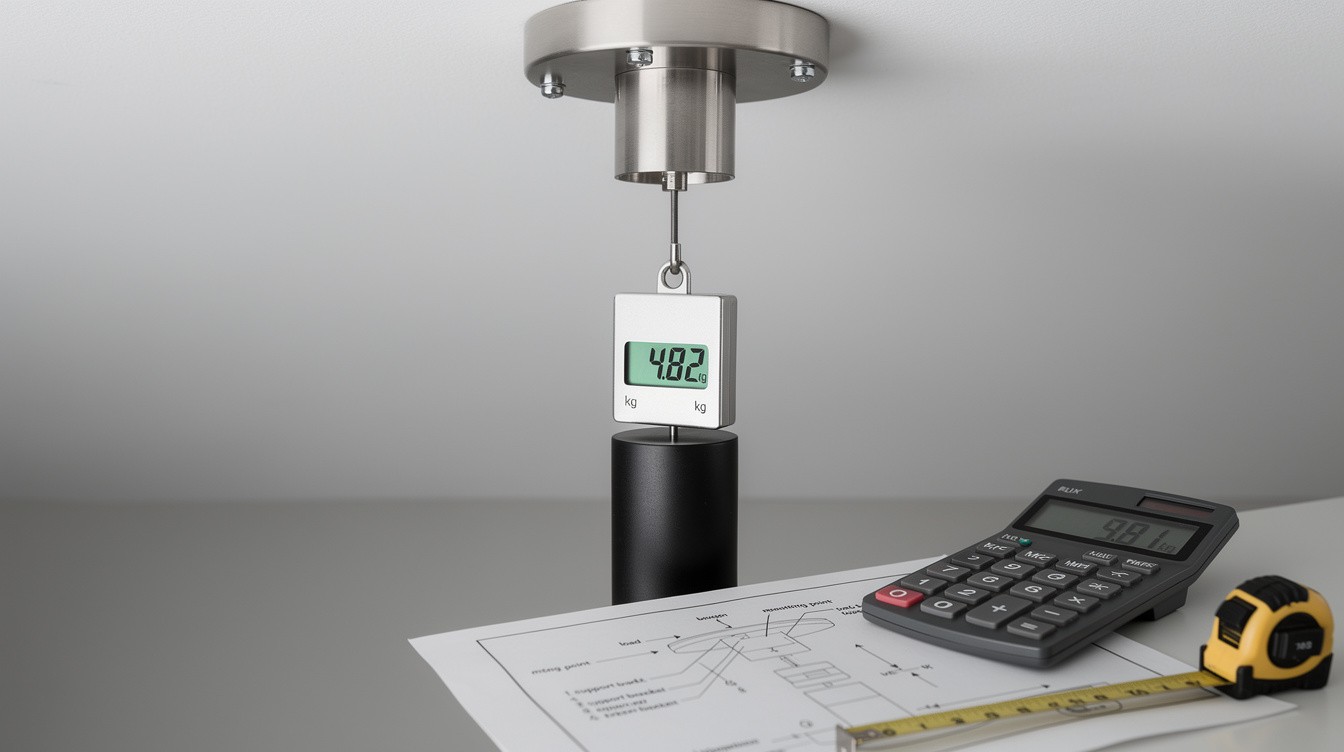 How to Calculate Pendant Light Weight for Safe Cylinder Installations