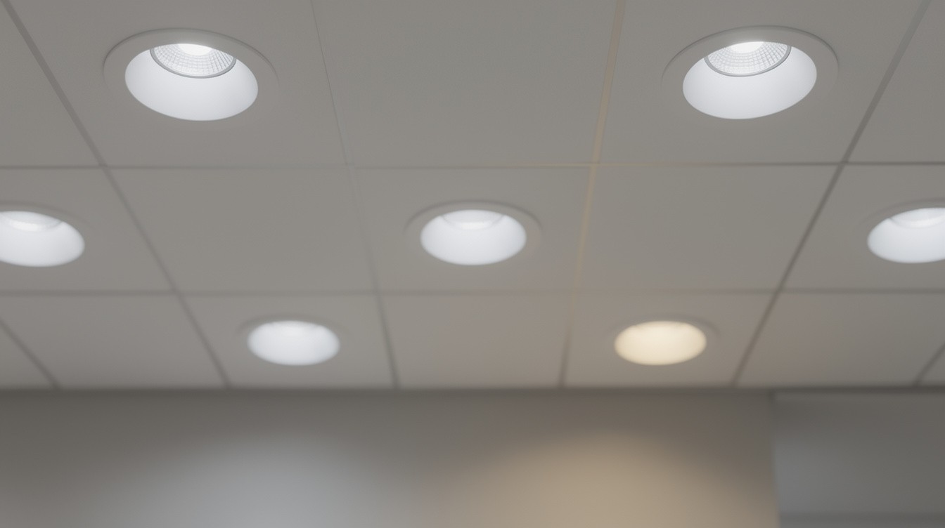 Recessed Commercial Downlights: Sleek, Efficient and Quiet