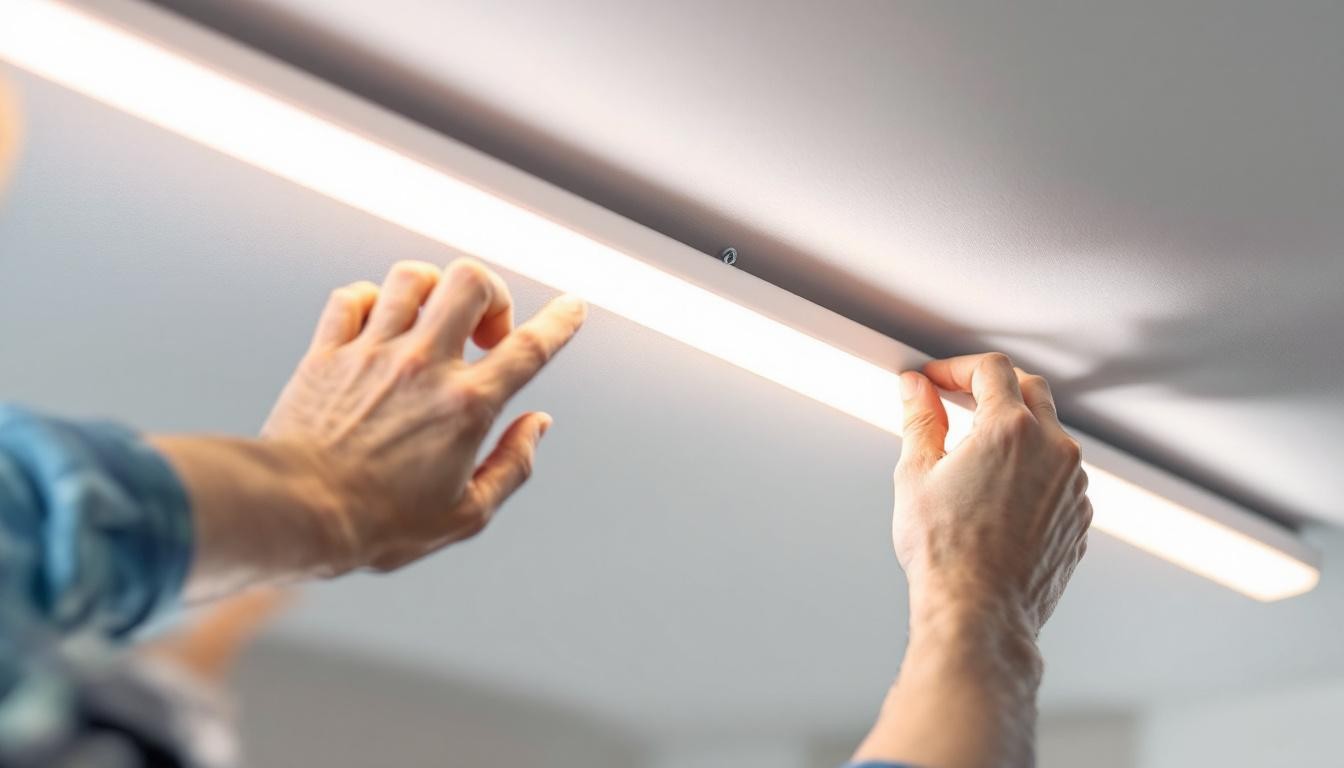 How to Install Recessed Linear LED Strip Light