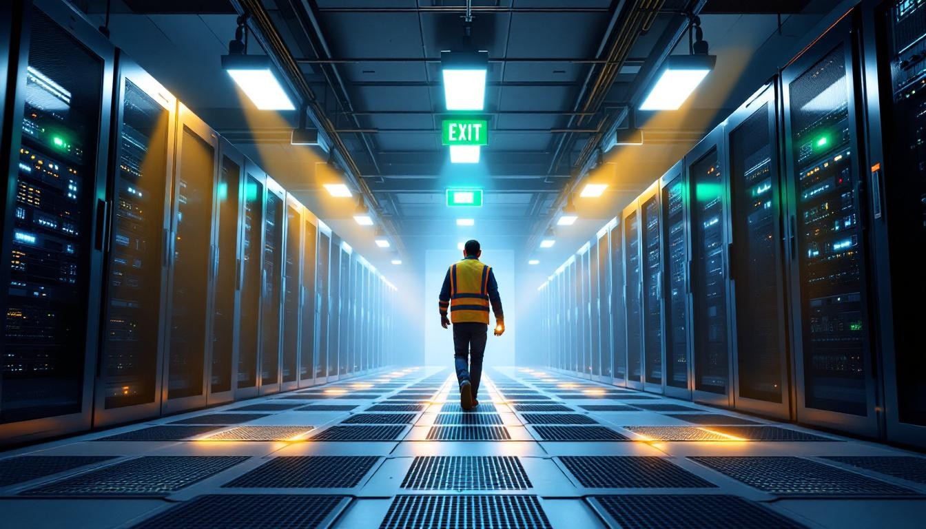 Server Room Safety Lighting: Protecting People During Power Failures