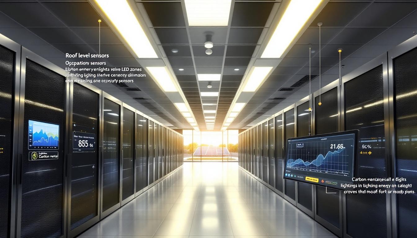 Sustainable Lighting Practices for Carbon-Neutral Data Centers