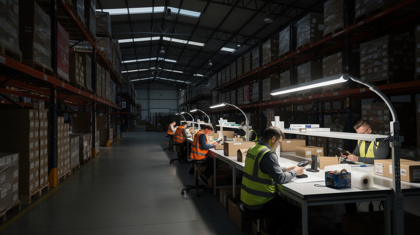 Task Lighting for Warehouses: Boosting Productivity with Focused Illumination