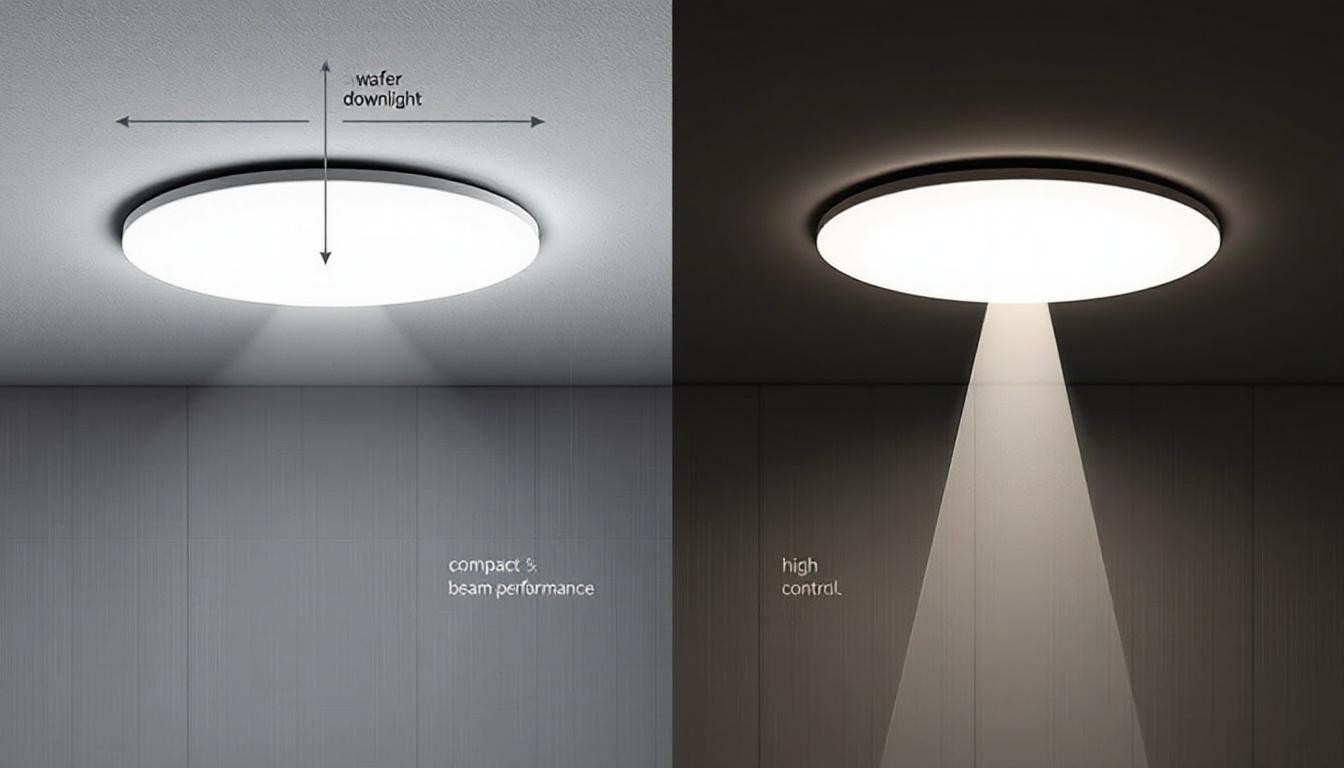 Wafer Downlight Advantages for Compact, High-Performance Lighting