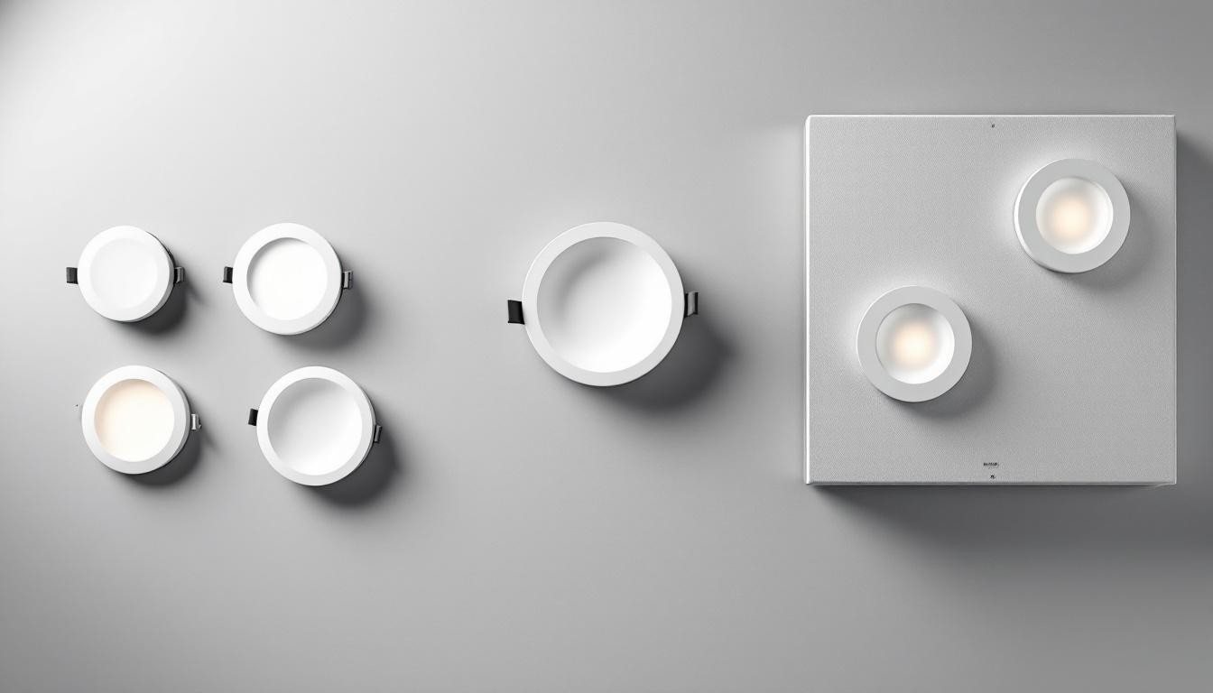 Wafer Downlight Comparison Guide: Choosing the Right Thin-Profile Option