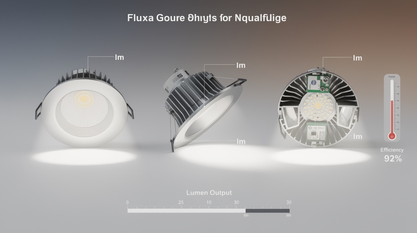 Wafer Downlight Lumen Output: Understanding Brightness and Efficiency