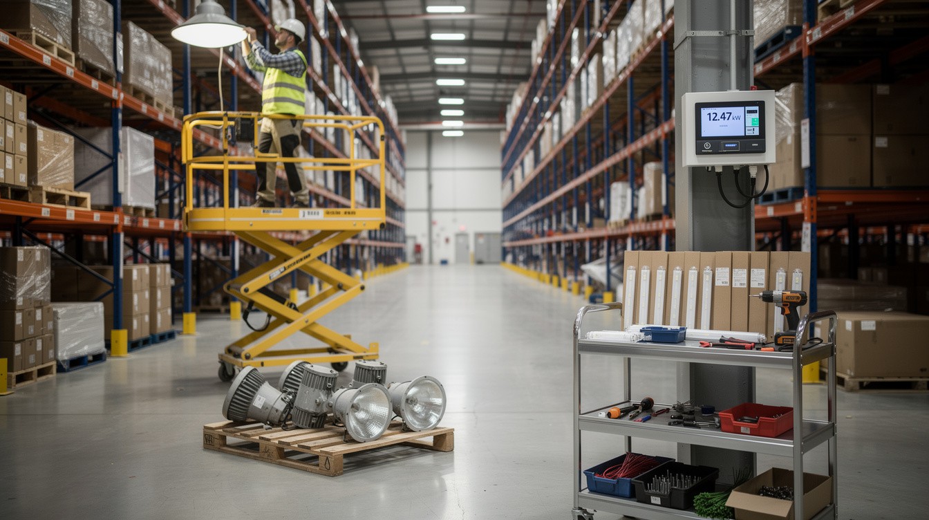 Warehouse Lighting Energy Savings: Cut Costs with LED Retrofits