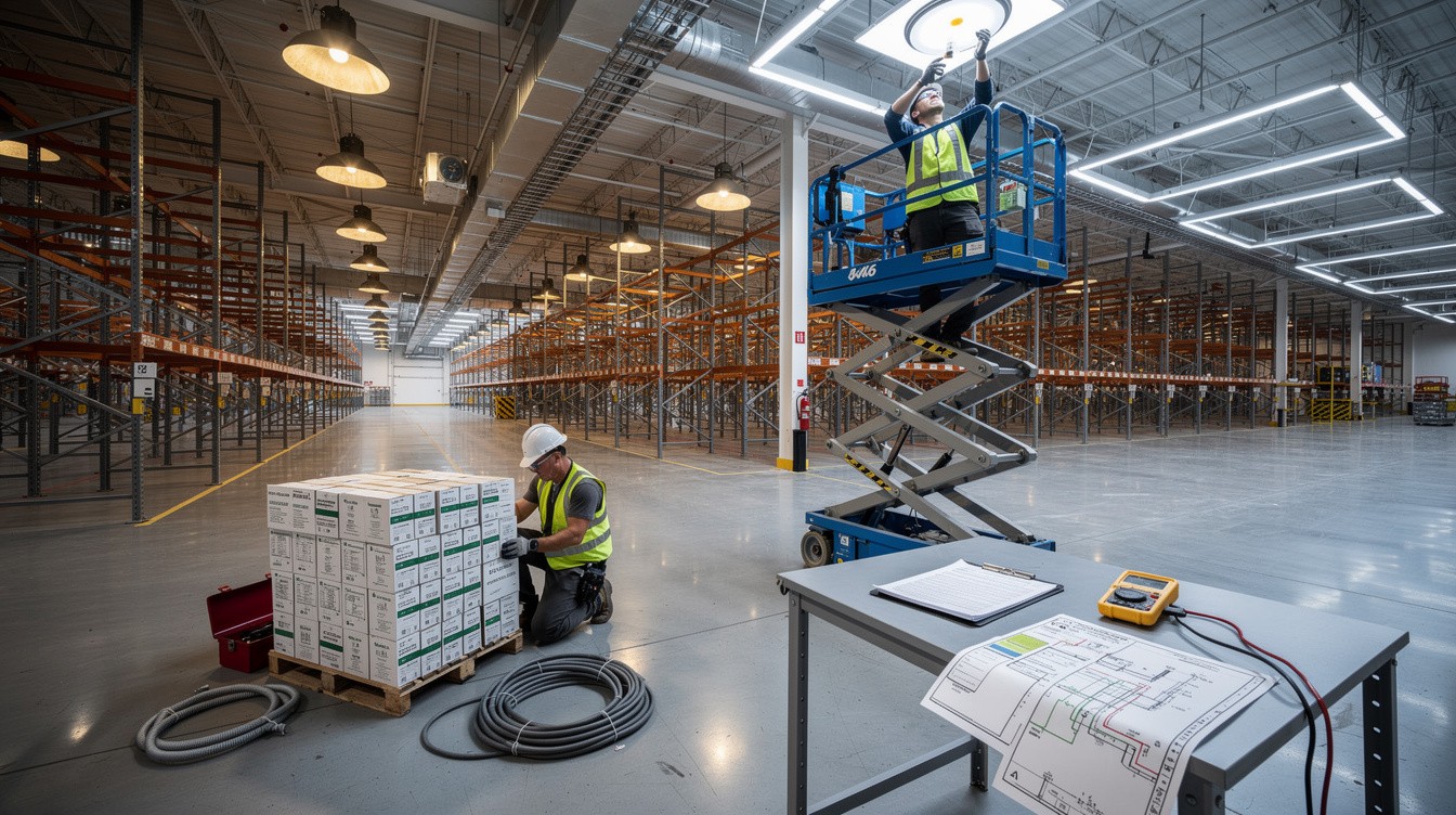 Warehouse Lighting Retrofit: Cost-Saving Upgrades for Industrial Spaces
