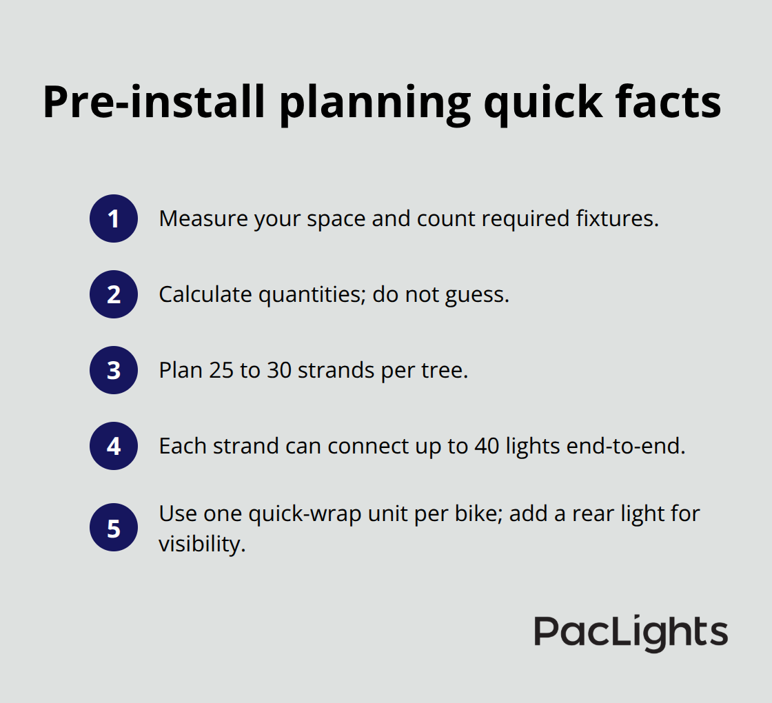 Key planning facts for wrap lights in the United States - wrap lights installation guide