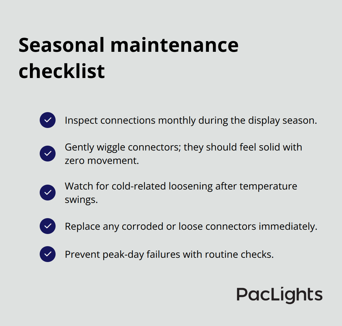 Steps to keep wrap lights reliable through the season