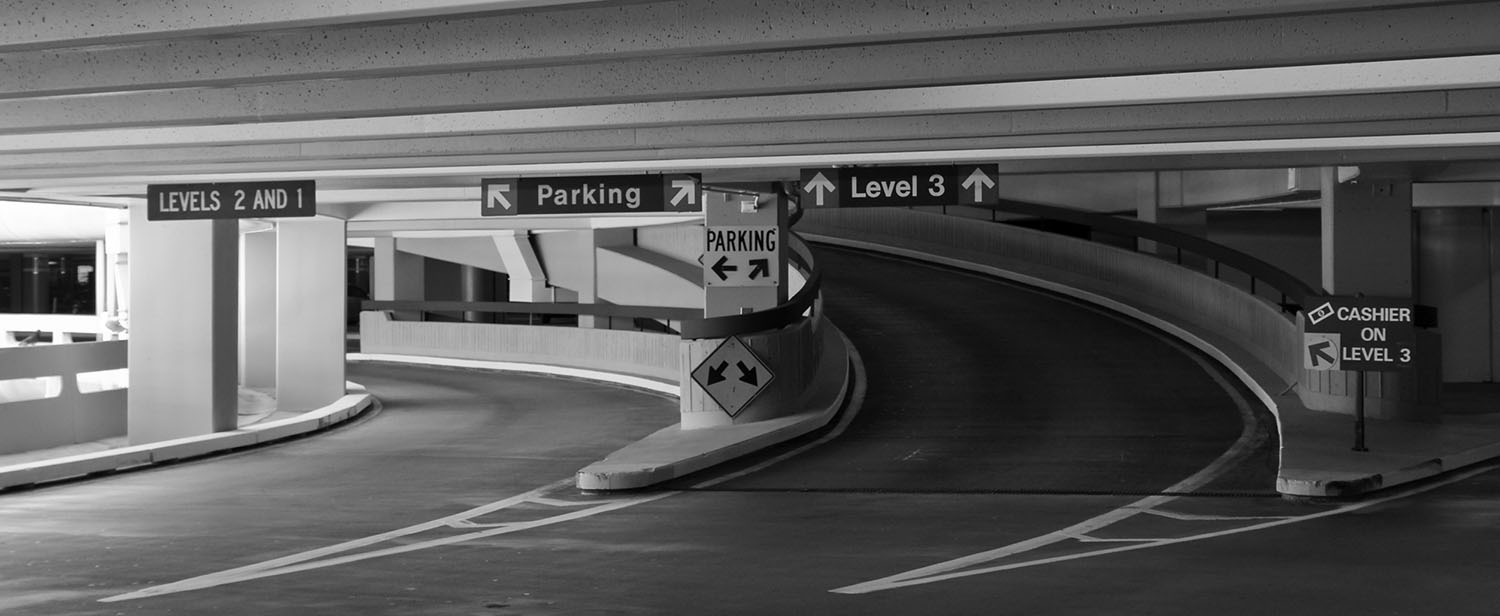 View of LED Garage Lighting Fixtures - Parking Garage LED Lights | PacLights